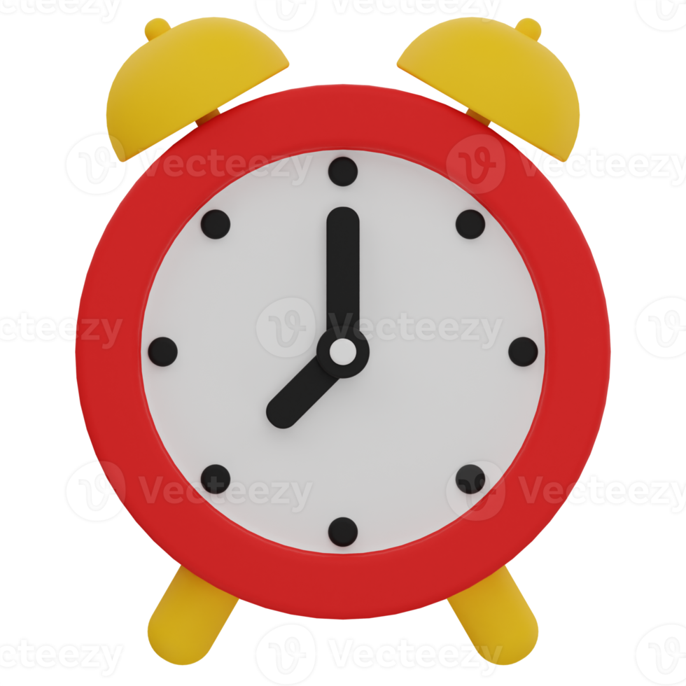 Alarm 3D Illustration 10258784 PNG