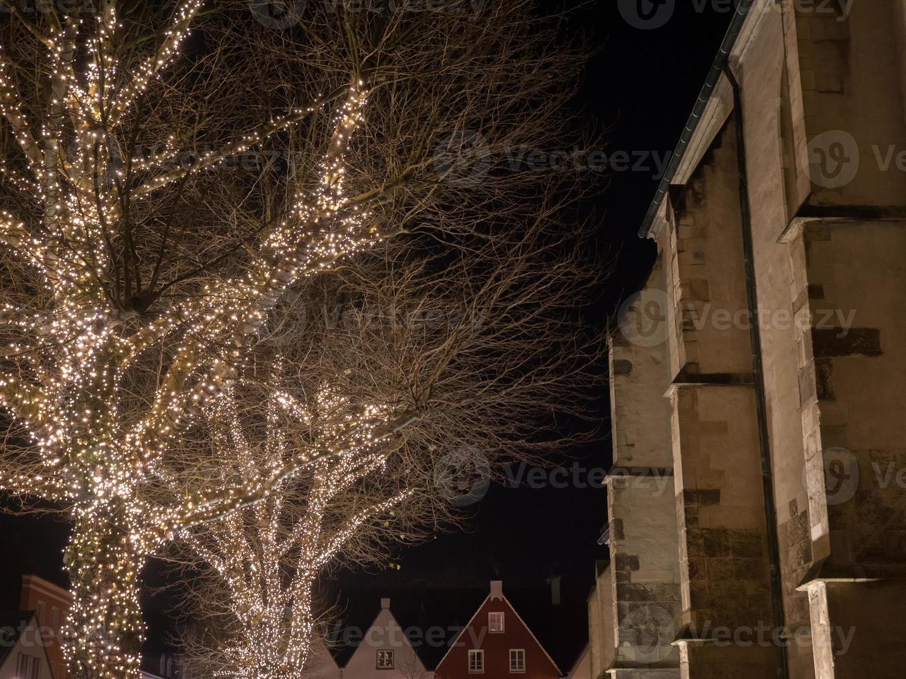 ciudad de borken en navidad foto