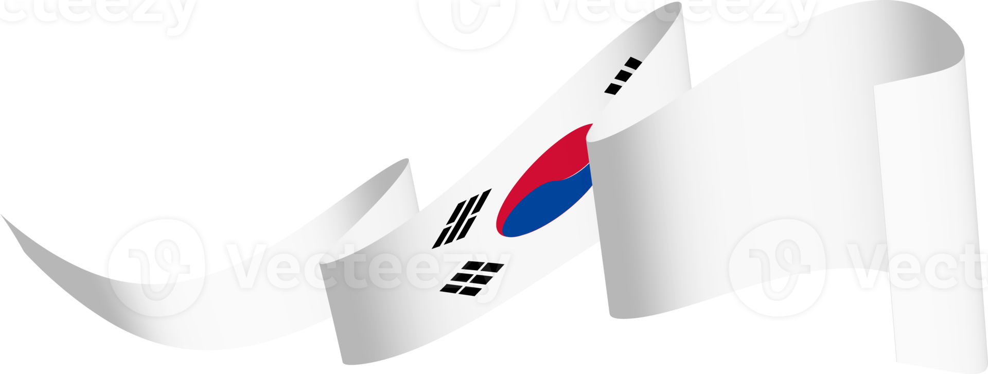 koreanska flaggan band självständighetsdagen prydnad png
