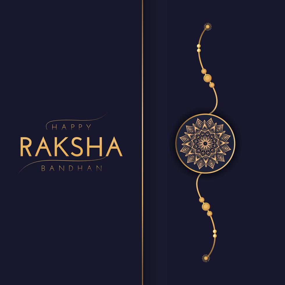 Raksha Bandhan Social Media Post vector