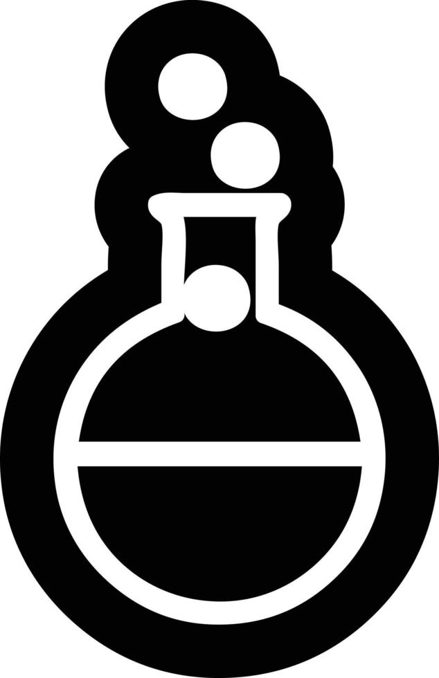 science experiment icon vector