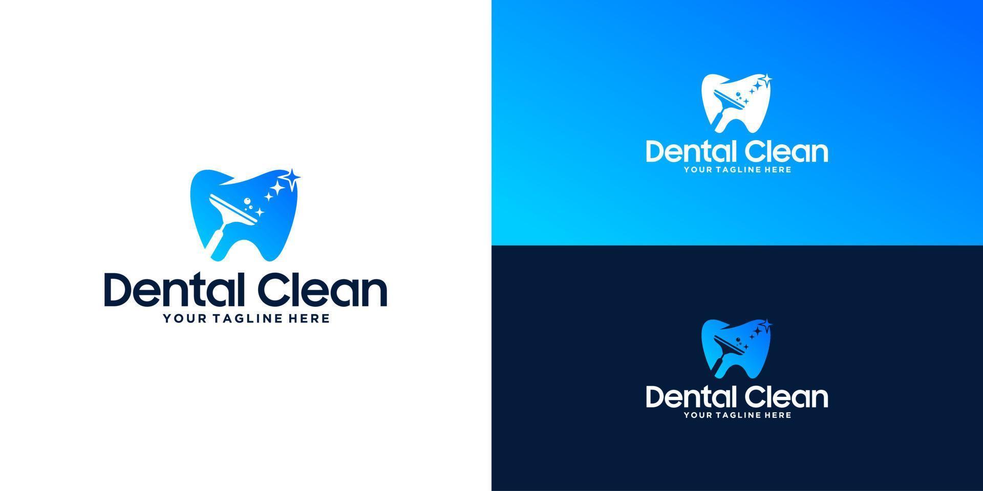 dental hygiene logo design inspiration vector