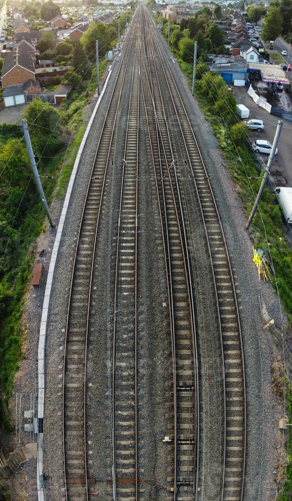 Most Beautiful Aerial Panoramic footage and High Angle View of England Great Britain, photo