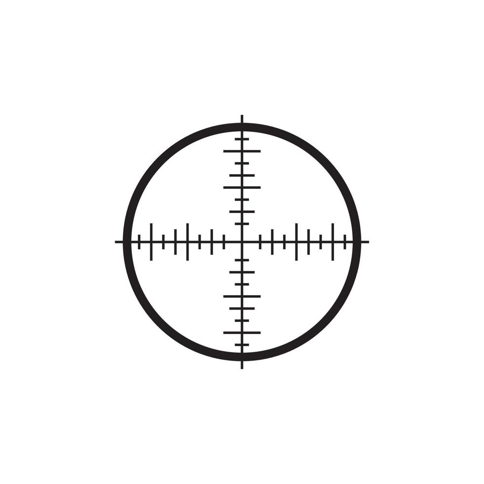 Target Scope Icon EPS 10 10263238 Vector Art at Vecteezy