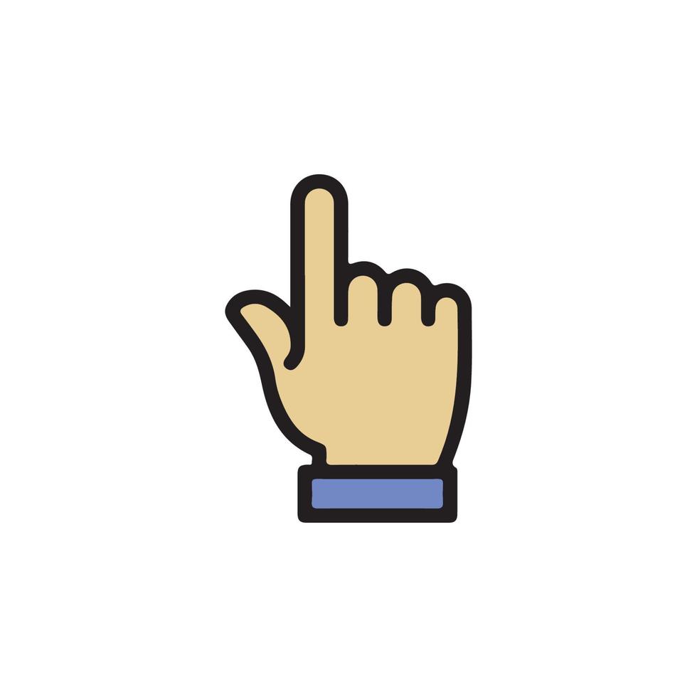 Gestures of Human Hands Icon EPS 10 vector