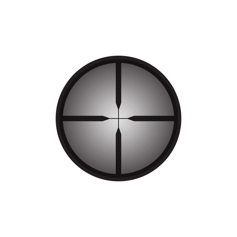 Target Scope Icon EPS 10 vector