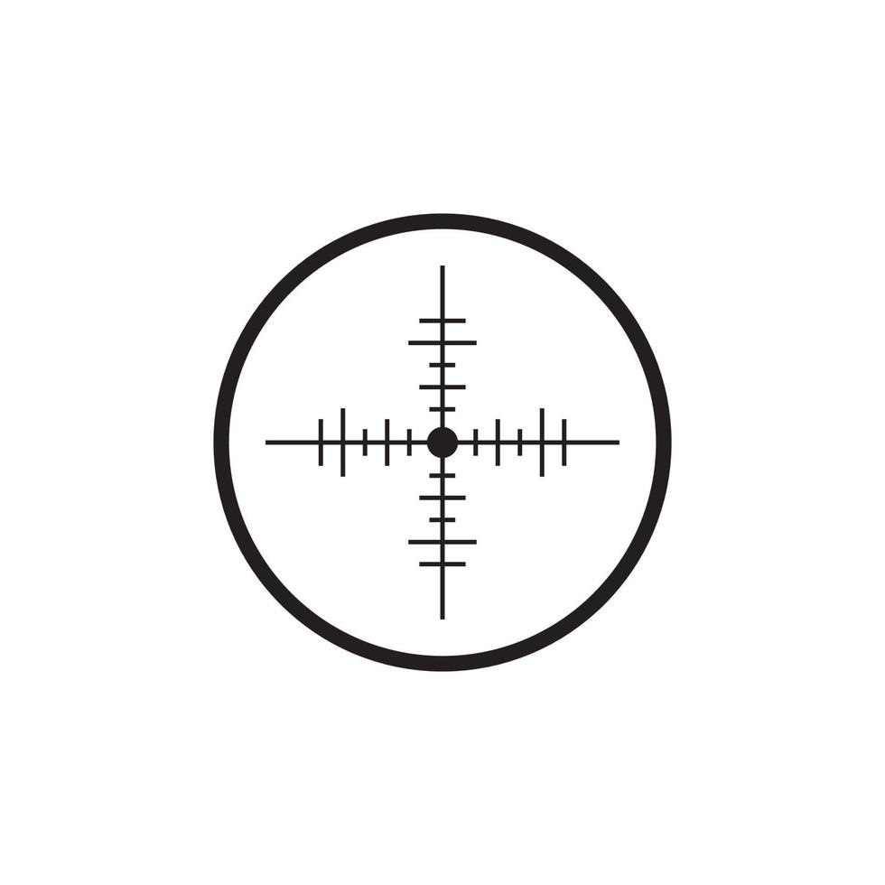 Target Scope Icon EPS 10 10263294 Vector Art at Vecteezy