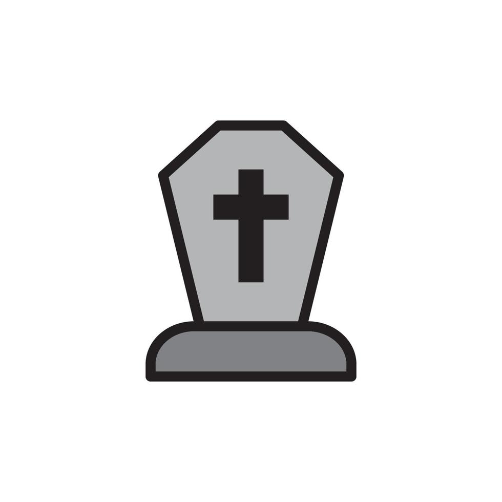 Tombstone Icon EPS 10 vector