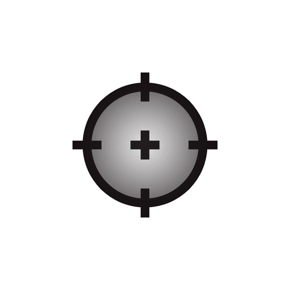 Target Scope Icon EPS 10 vector