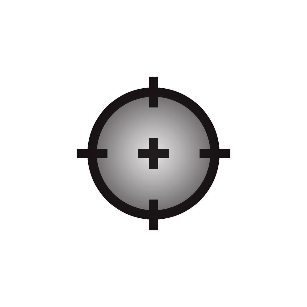 Target Scope Icon EPS 10 vector