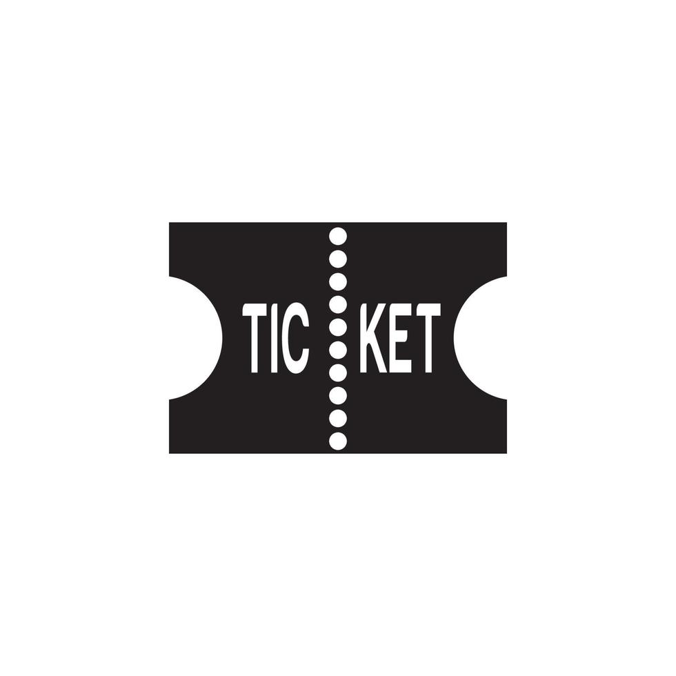 Ticket Icon EPS 10 vector