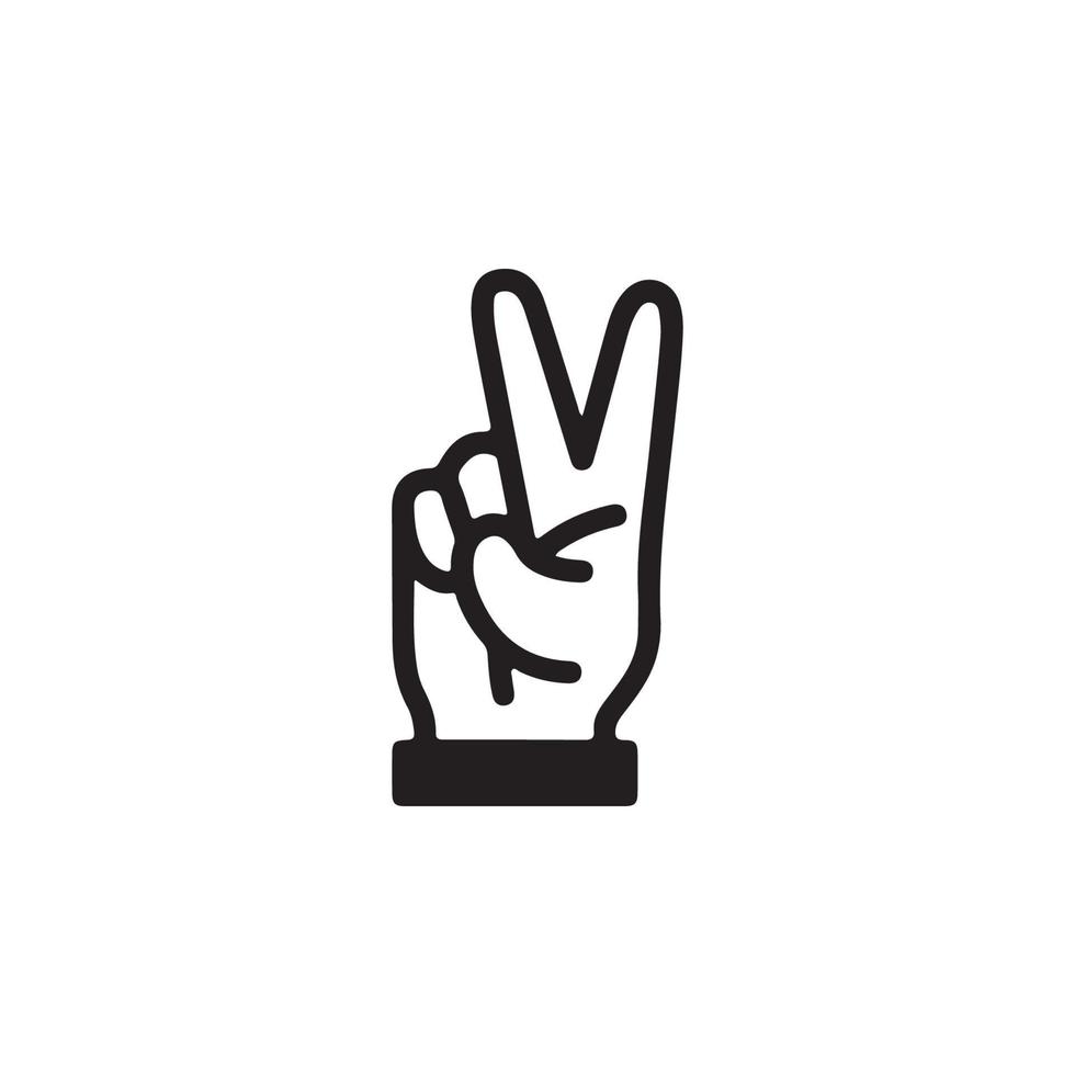 Gestures of Human Hands Icon EPS 10 vector