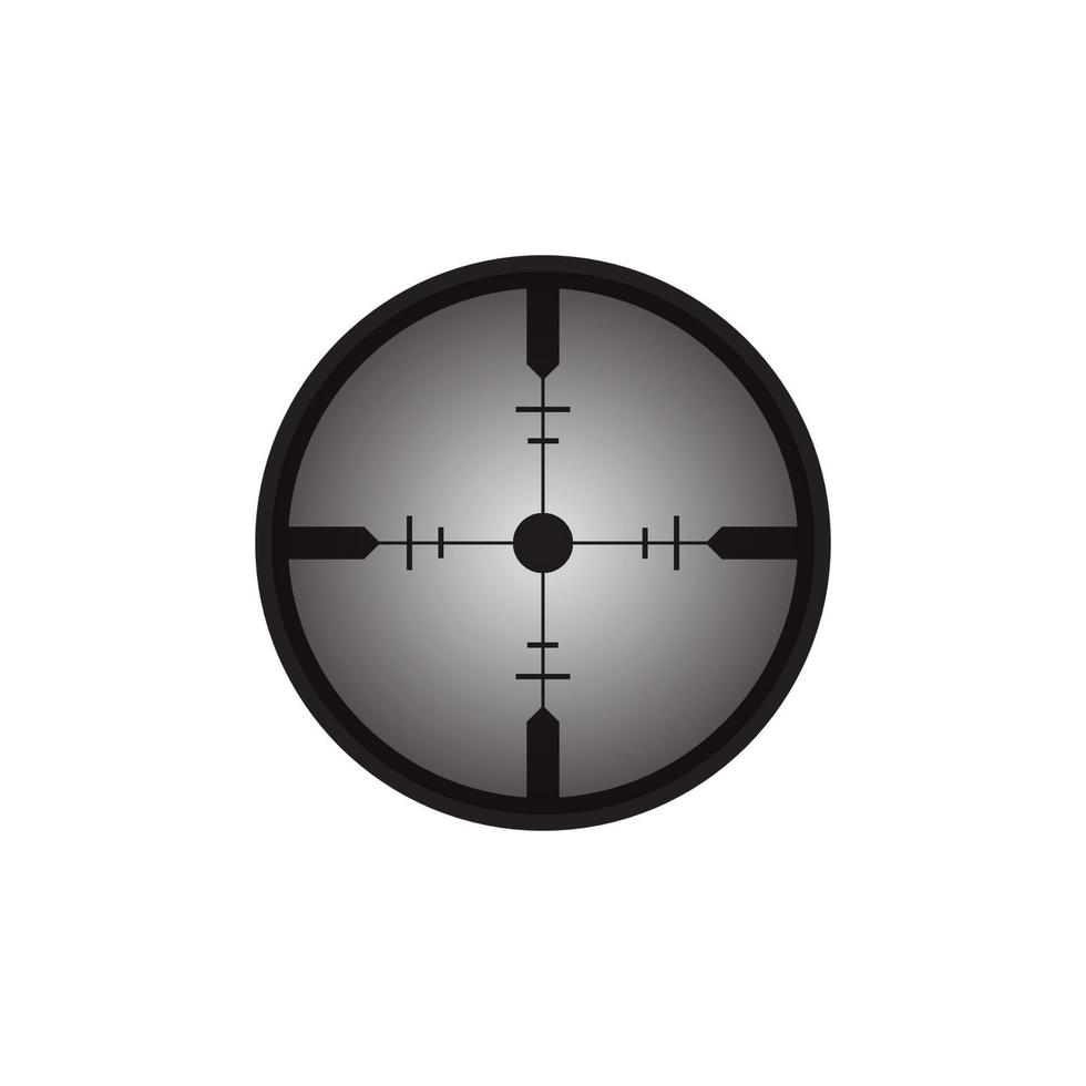 Target Scope Icon EPS 10 vector