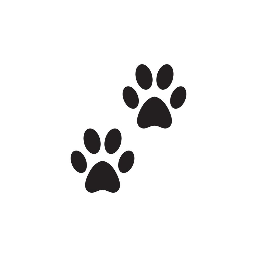 Animal Paw Icon EPS 10 vector