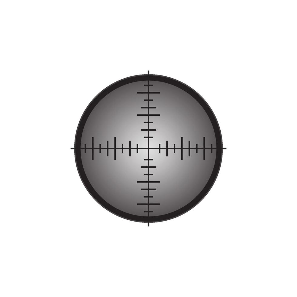 Target Scope Icon EPS 10 vector