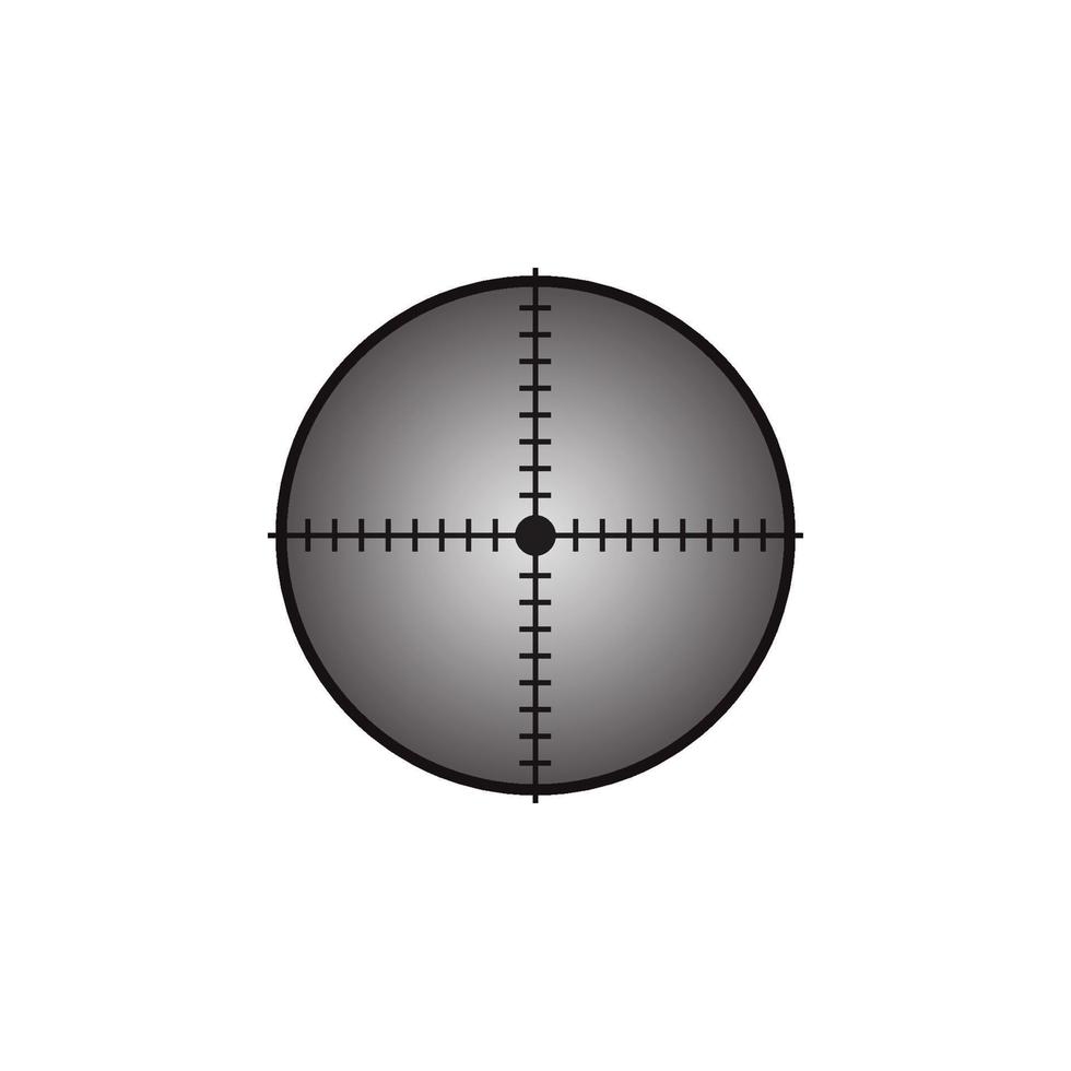 Target Scope Icon EPS 10 vector