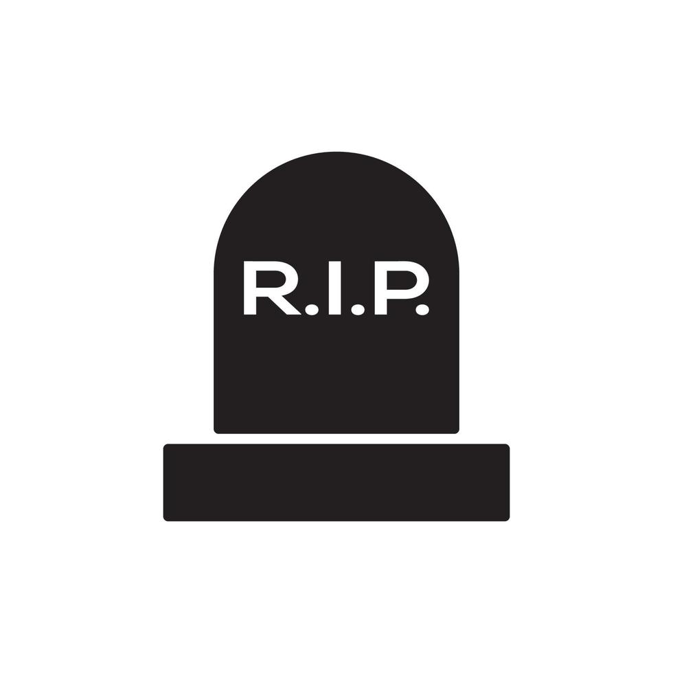 Tombstone Icon EPS 10 vector