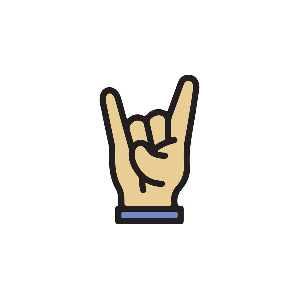 Gestures of Human Hands Icon EPS 10 vector