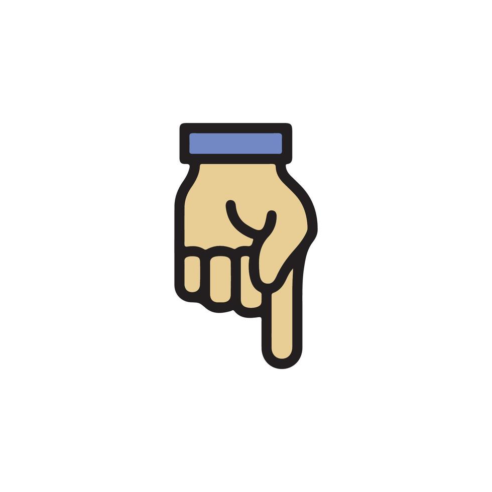 Gestures of Human Hands Icon EPS 10 vector