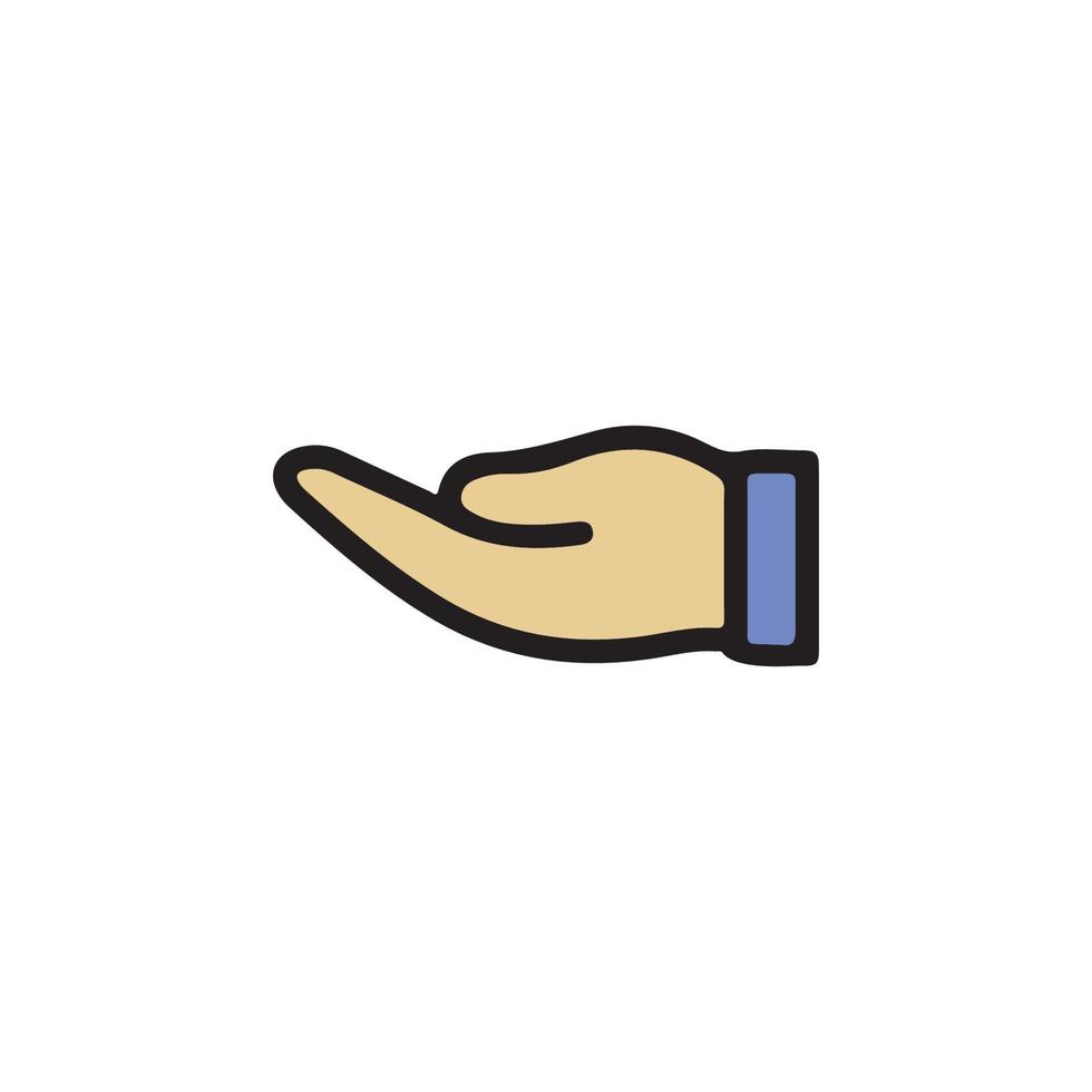 Gestures of Human Hands Icon EPS 10 vector