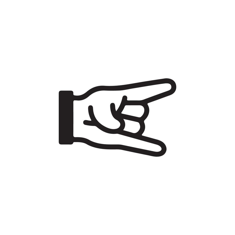 Gestures of Human Hands Icon EPS 10 vector
