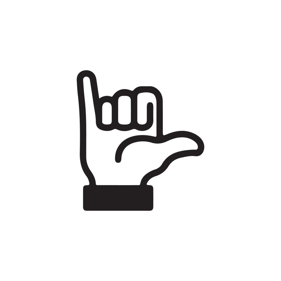 Gestures of Human Hands Icon EPS 10 vector