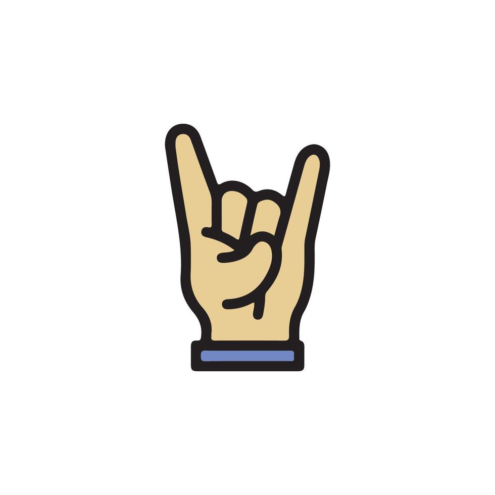 Gestures of Human Hands Icon EPS 10 vector