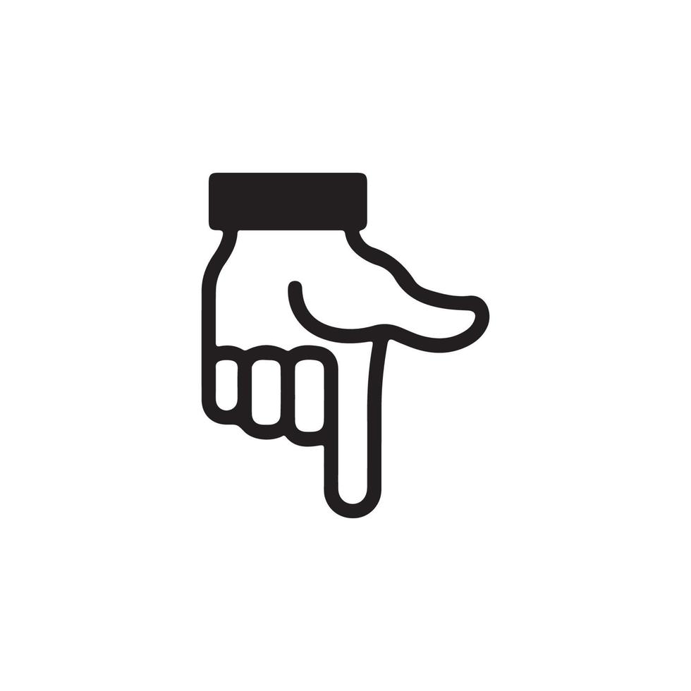 Gestures of Human Hands Icon EPS 10 vector