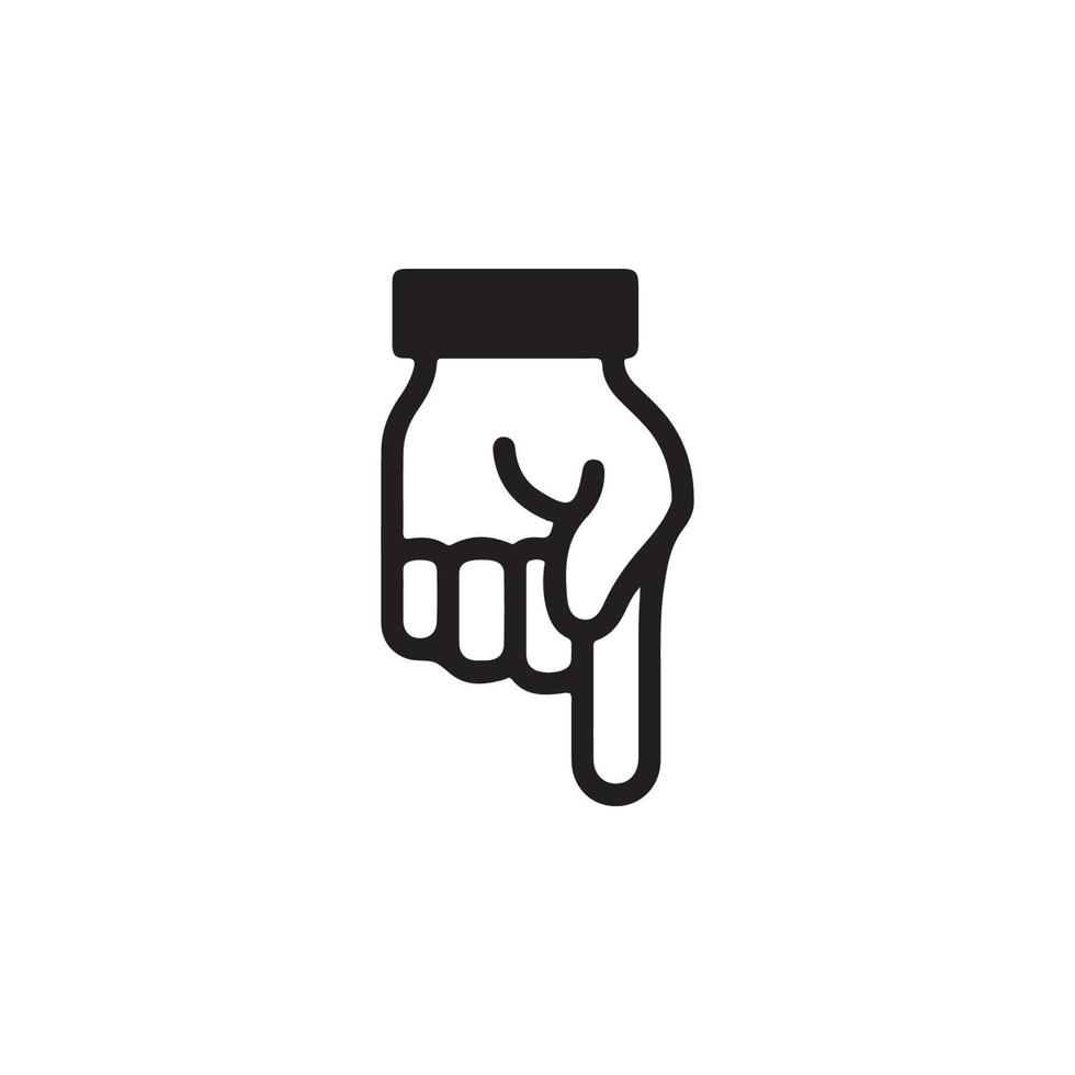 Gestures of Human Hands Icon EPS 10 vector