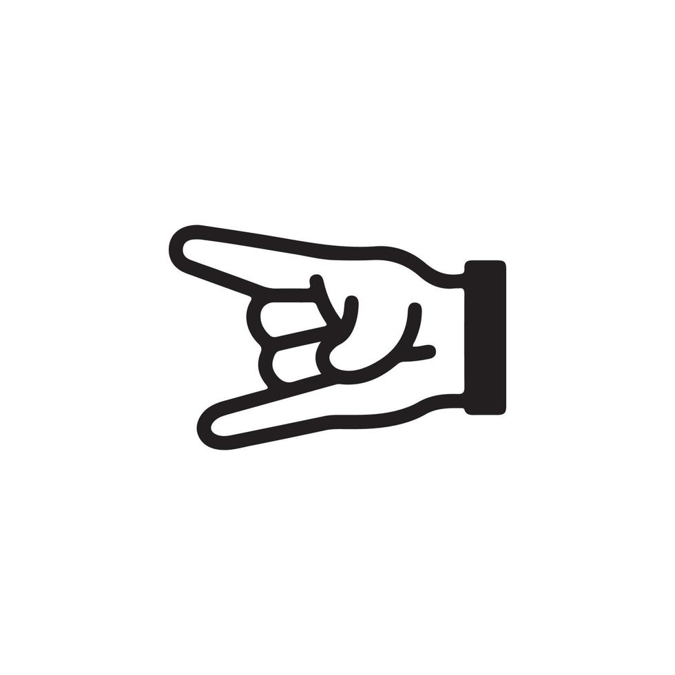 Gestures of Human Hands Icon EPS 10 vector