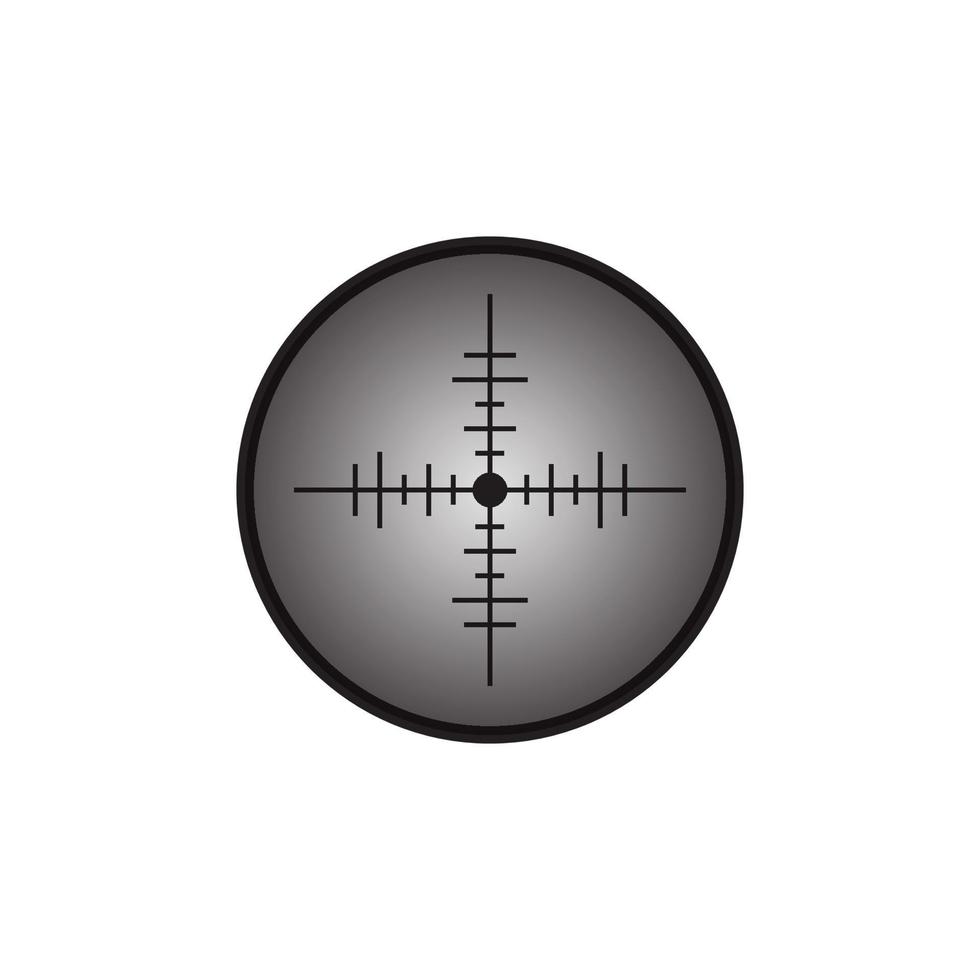 Target Scope Icon EPS 10 vector