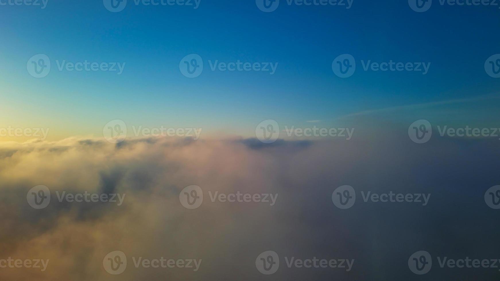 Dramatic Sky and Moving Clouds over Luton Town of England. British City photo