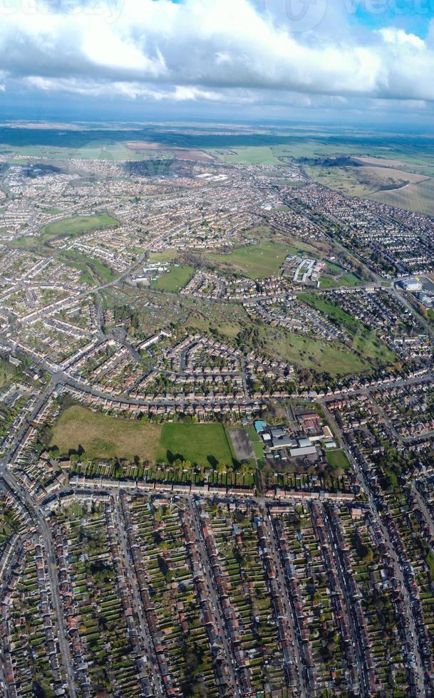 Most Beautiful Aerial Panoramic footage and High Angle View of England Great Britain, photo