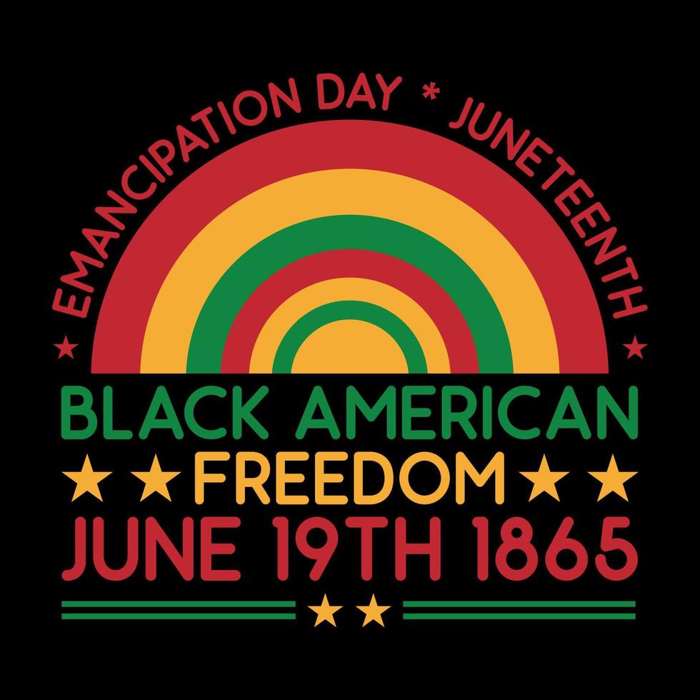 Juneteenth t shirt design vector