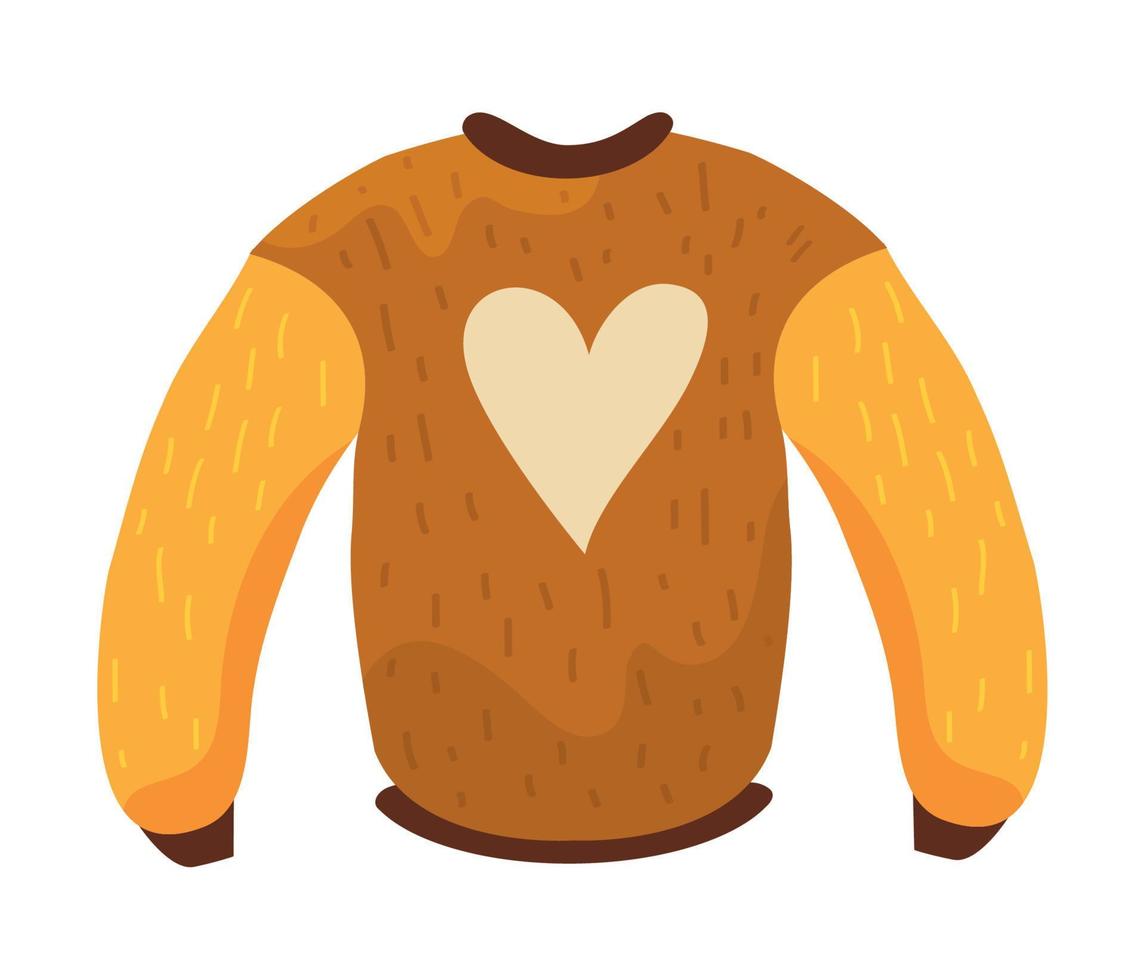 autumn season coat vector