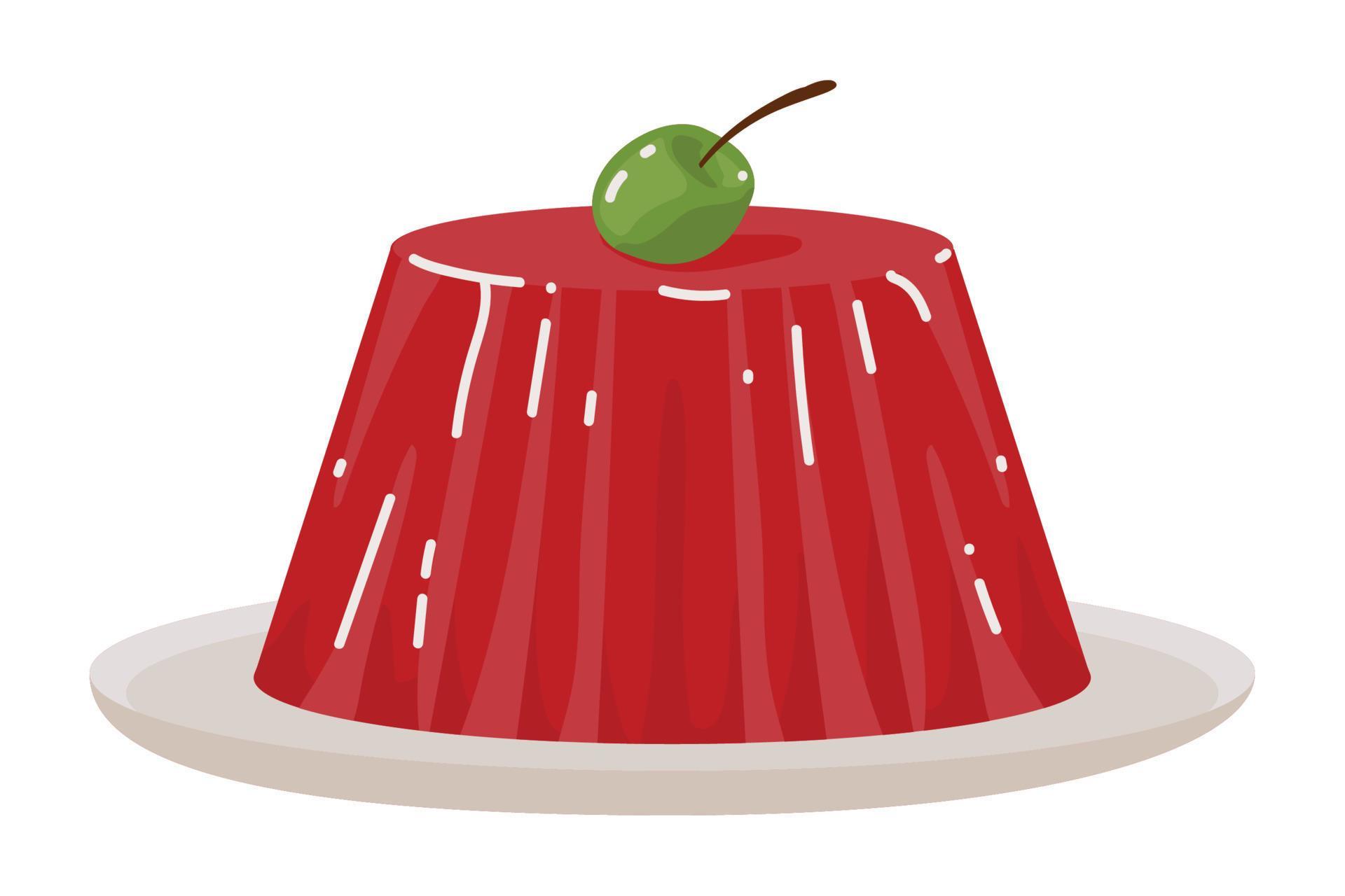 delicious jelly with fruit 10269583 Vector Art at Vecteezy