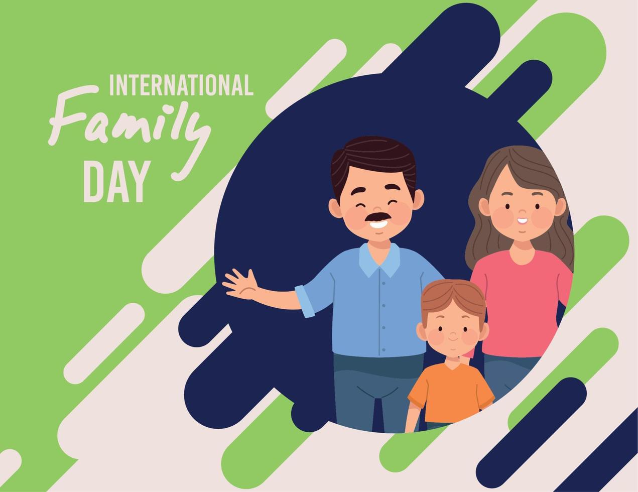 family day card vector