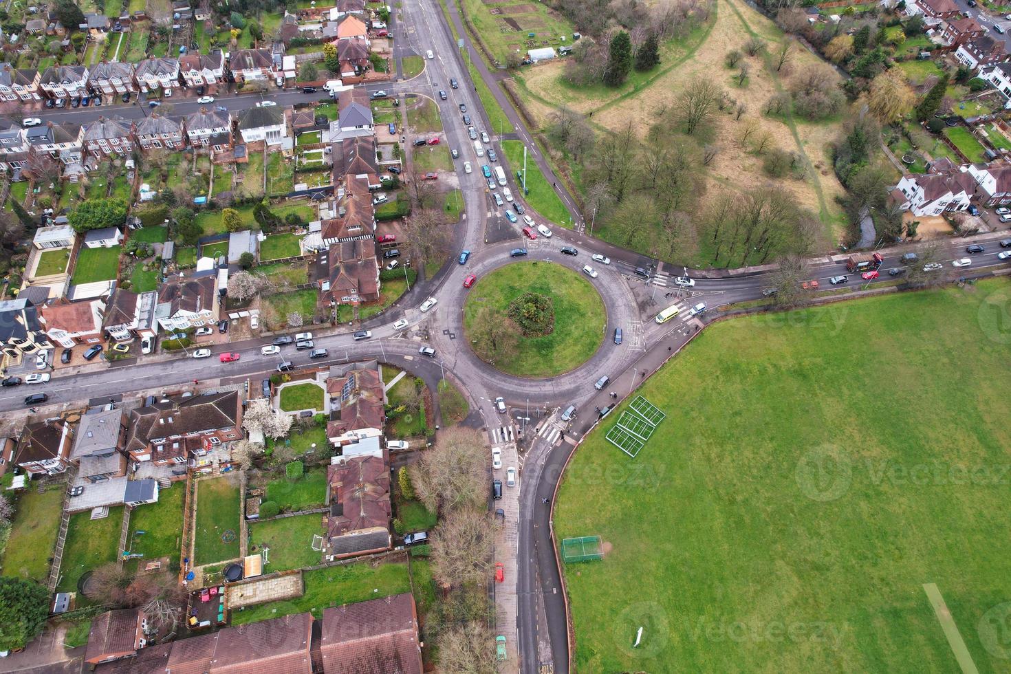 An Aerial view of Playground at Luton Town of England UK photo