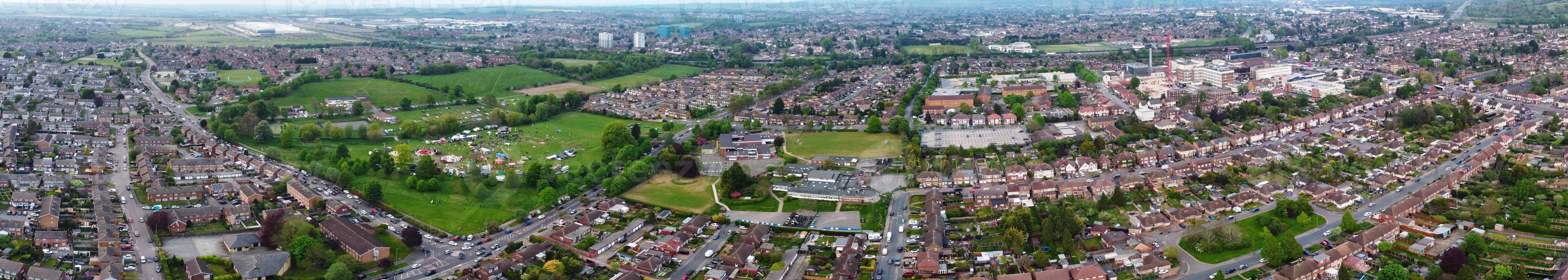 la vista panorámica más hermosa y las imágenes aéreas de inglaterra gran bretaña foto