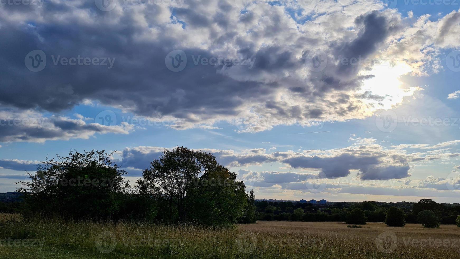 hermoso paisaje de campo de inglaterra reino unido foto