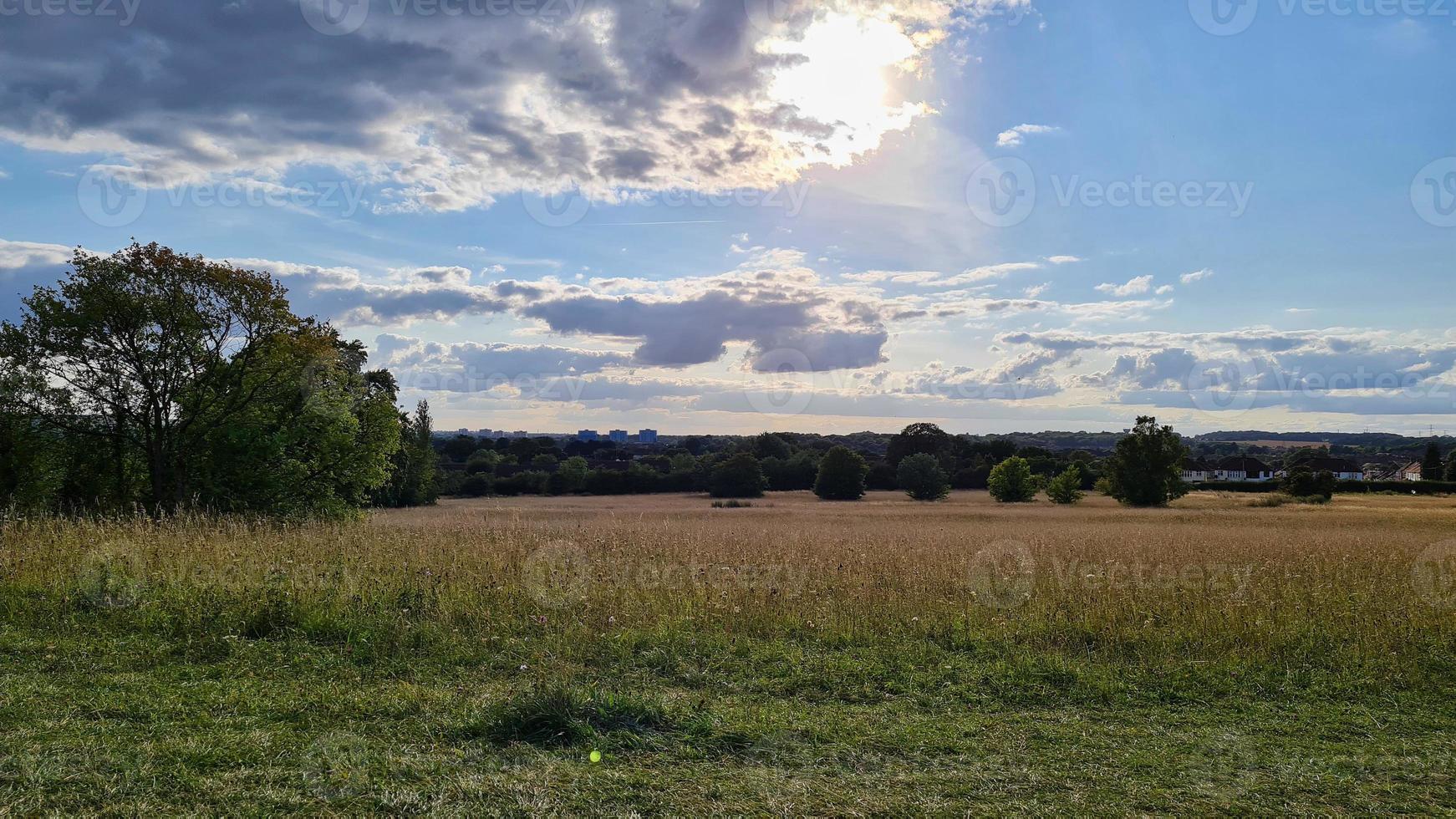 hermoso paisaje de campo de inglaterra reino unido foto