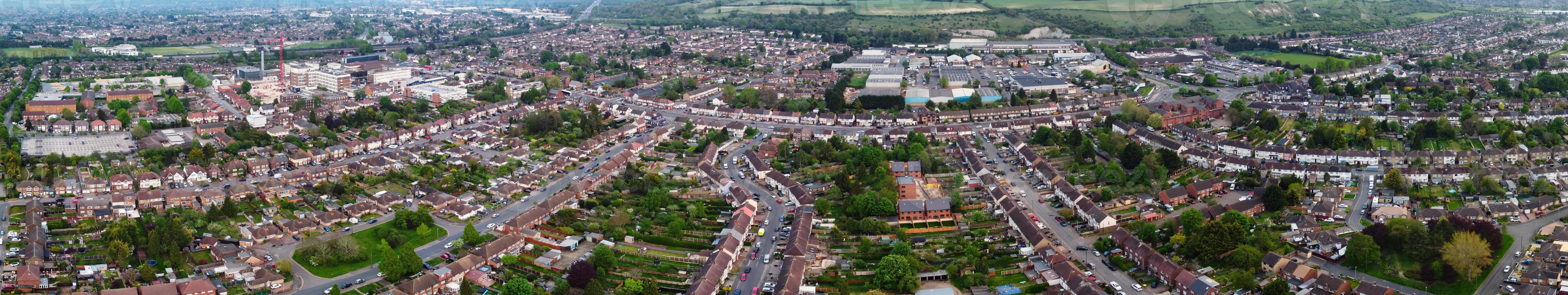 la vista panorámica más hermosa y las imágenes aéreas de inglaterra gran bretaña foto