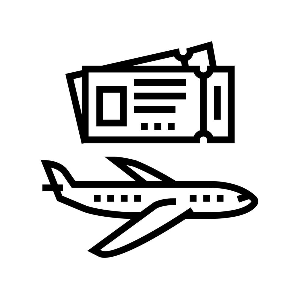 journey traveling leisure line icon vector illustration