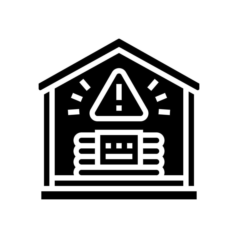 controlled implosions dynamite glyph icon vector illustration