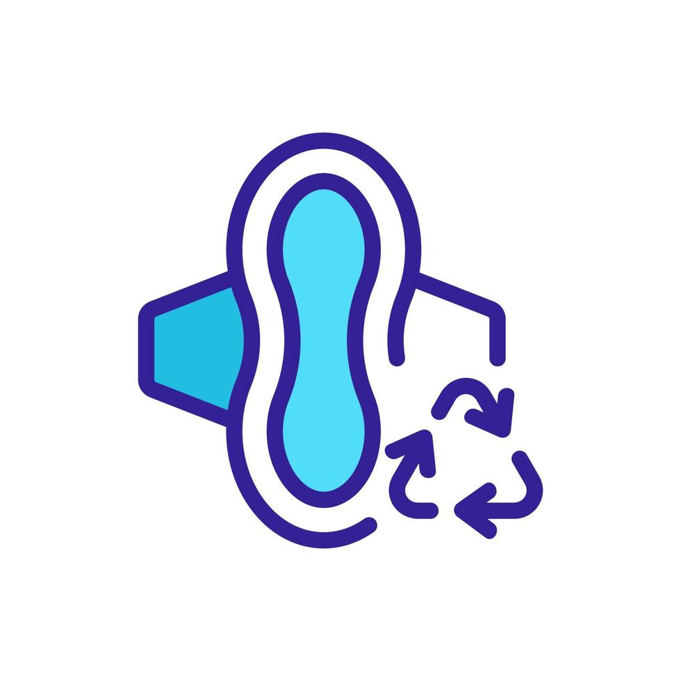 glass recycling icon vector outline illustration