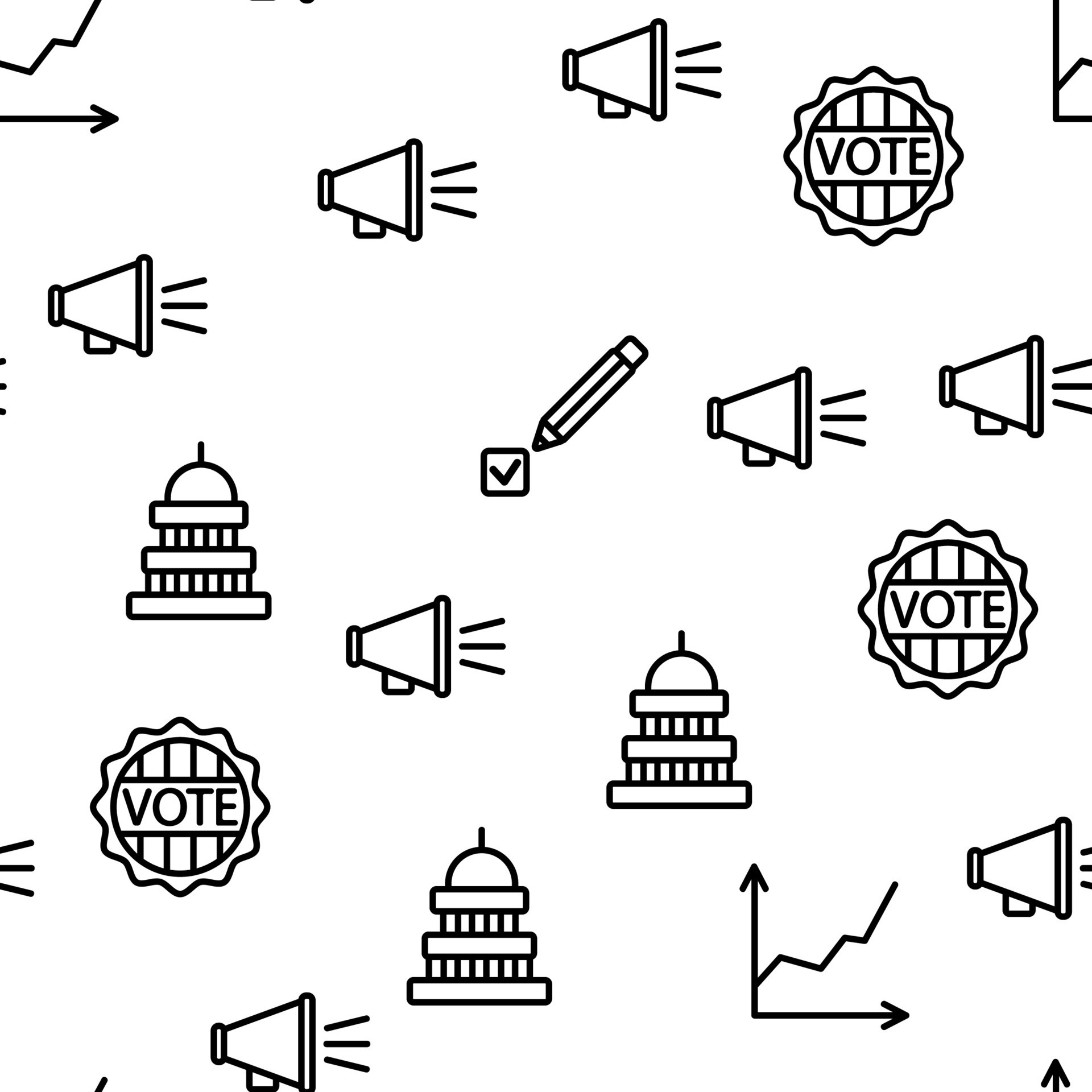 Voting And Elections Vector Seamless Pattern 10278547 Vector Art At Voting And Elections Vector Seamless Pattern 10278547 Vector Art At