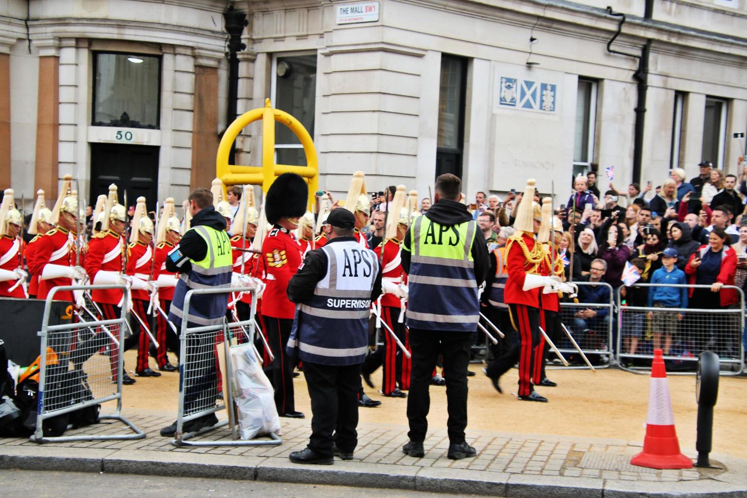 London in the UK in June 2022. A view of the Platinum Jubilee Parade photo