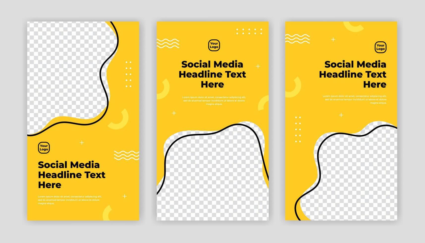 Modern Social Media banner template can be edited. Anyone can use this design easily. Promotional web banners for social media. Elegant sale and discount promo - Vector. vector