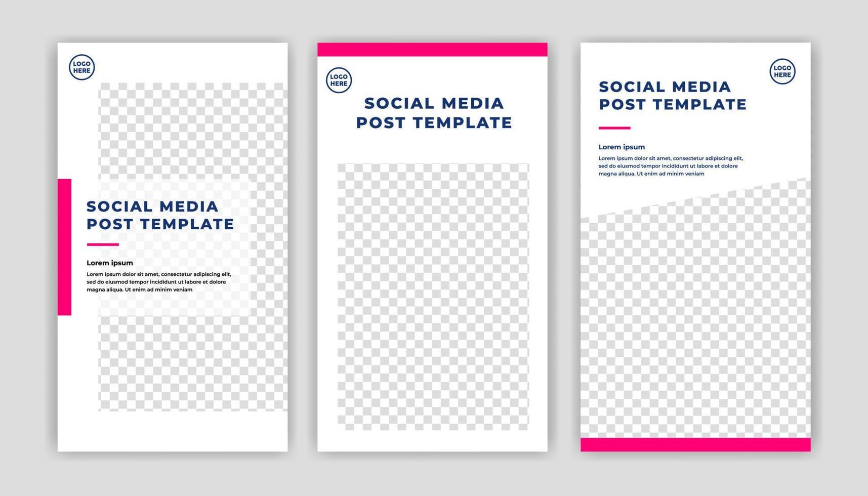Modern Social Media banner template can be edited. Anyone can use this design easily. Promotional web banners for social media. Elegant sale and discount promo - Vector. vector