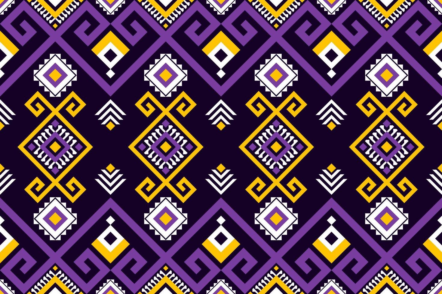 Beautiful ethnic pattern art. Seamless pattern in tribal, folk embroidery, and Mexican style. Geometric striped. Design for background, wallpaper, vector illustration, fabric, clothing, carpet.
